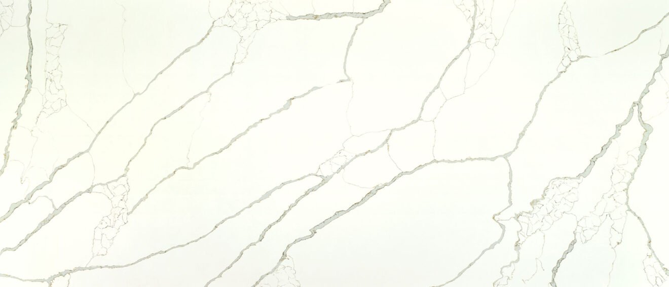 calacatta laza gold quartz countertop