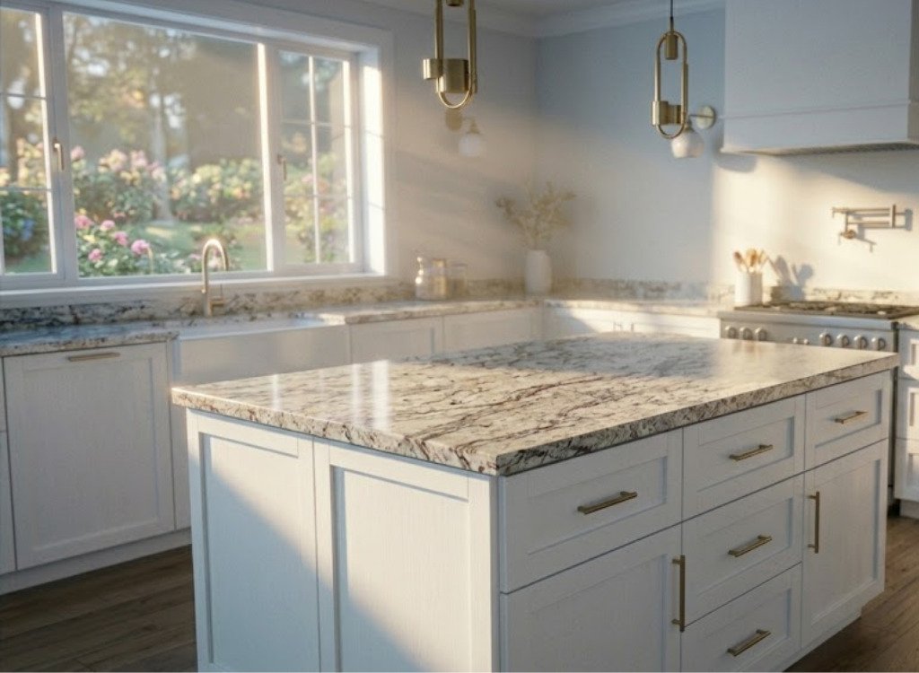 Granite Colors for White Cabinets